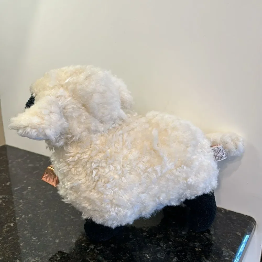 Vintage 1992 GUND Woolie Lamb w/ Ringing Bell Plush Sheep Toy Stuffed Animal 12” - Picture 6 of 11